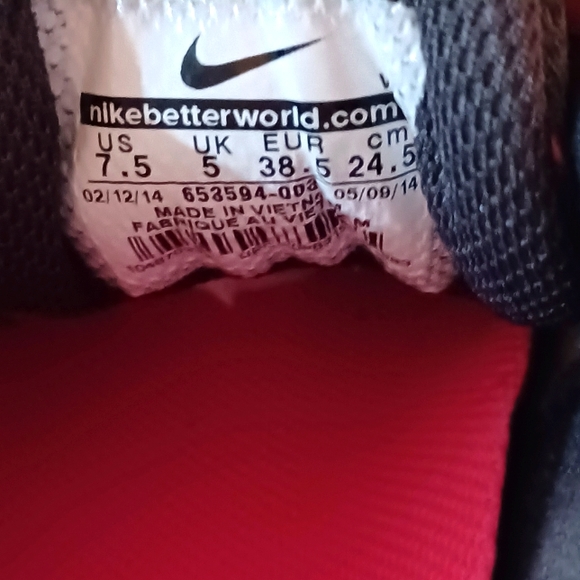 NIKE Dual Fusion 3.. Pink/Black Women's running shoe..Size 7.5 US #653594-003 - Picture 6 of 7